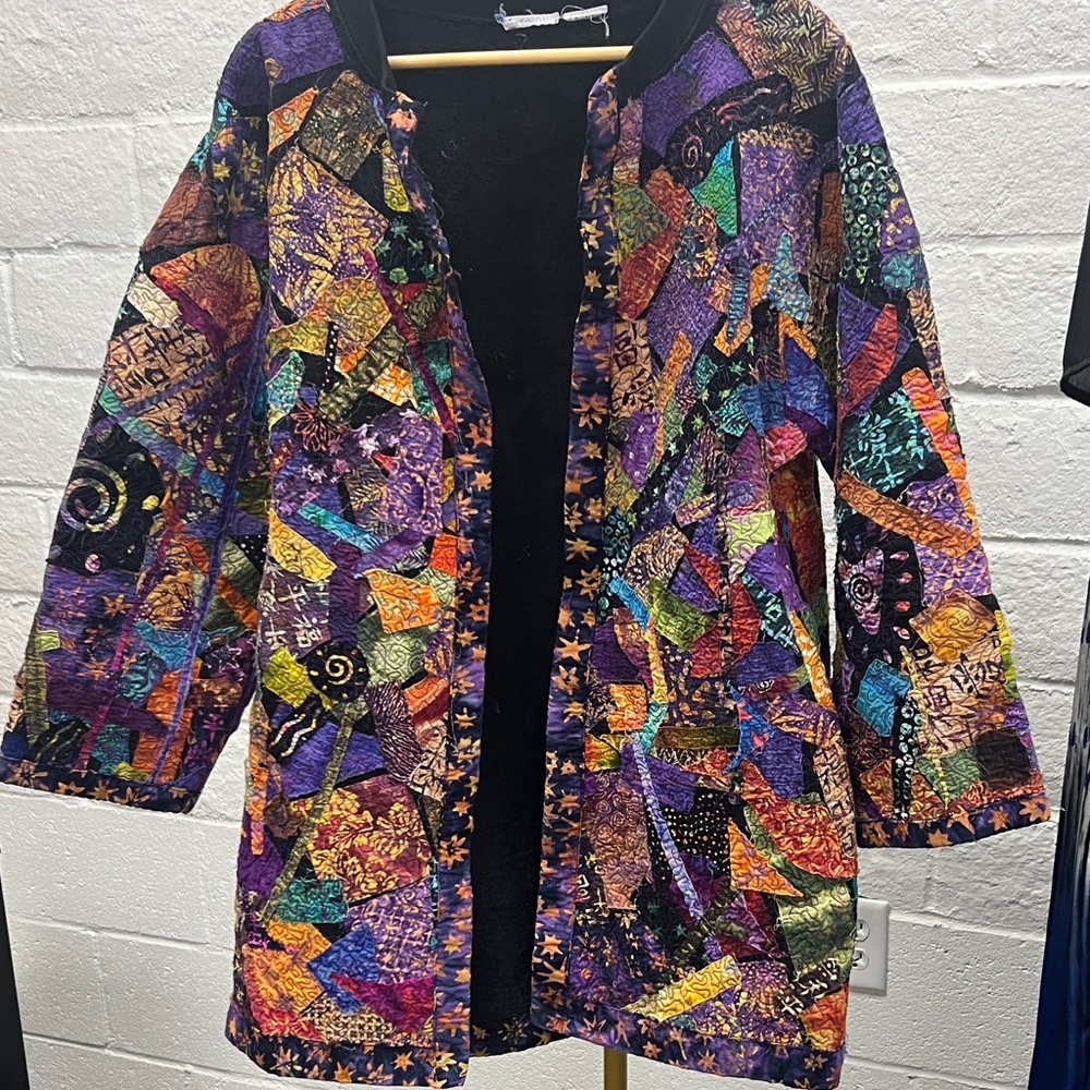 Colorful Patchwork Jacket - image 1
